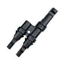 Connecteur de type MC4 avec prise fixe à 2 fils en 1 Temper KCF-06-1000T2-M