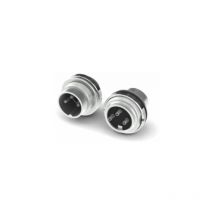 Connecteur din Rs Pro 3 contacts, Mâle, Montage panneau, a souder ( Prix pour 1 )
