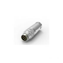 Connecteur din Rs Pro 8 contacts, Mâle, Montage sur câble, a souder M16 ( Prix pour 1 )
