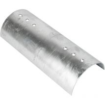 Wovar - Connecteur droit pour poteaux ronds de 100 mm - Par pièce