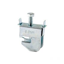 Connecteur équipotentiel pour barrette de terre - Section/barre cuivre - Connexion sans perçage pour barre 5mm - Fil 16 à 50mm²