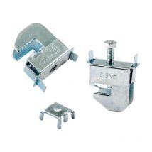 Connecteur équipotentiel pour barrette de terre - Section/barre cuivre - Barre 12x4 M5 pour fil 1 à 6mm²