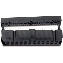 Connecteur Femelle Econ Connect Pour Câble Plat, Pas De 2,54 Mm, 24 Broches