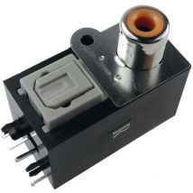 Cliff - Connecteur fibre optique FC684206R récepteur Toslink