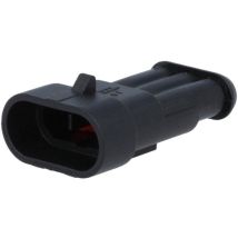 Connecteur fil-fil Superseal 1.5 prise male male 3 pins IP67 x2