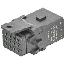 Connecteur Han 1A-12-C-f latch 09100123101 Harting 1 pc(s)