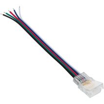 Connecteur hippo Câblé pour Ruban led IP65 rgbw