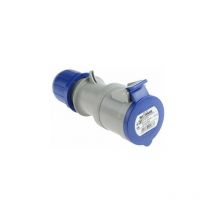 Connecteur industriel Scame Femelle, 2P + e, 32A, 230 v, Montage sur câble ( Prix pour 1 )