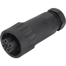 Connecteur IP67 femelle, droit Weipu 814087 Pôle: 3 + terre 16 a 1 pc(s)