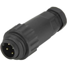 Connecteur IP67 mâle, droit Weipu 814055 1 pc(s)