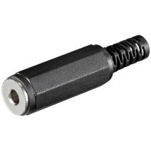 Connecteur JACK 3,5mm Femelle Stéréo Plastique