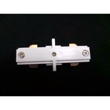 Connecteur Lineaire Rail Monophase - Blanc Silumen