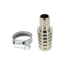 Embout automatique douille annelée pour tuyau Ø19