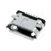 Connecteur Microusb B 5 broches femelle Raster 0,65mm Esb228110100z