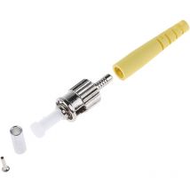 Connecteur pour fibre optique ST Simplex, , Monomode ( Prix pour 1 )