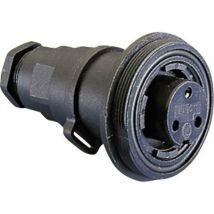 PX0737/S Cosse cylindrique mâle femelle, droit Nombre total de pôles: 2 Série (connecteur rond): px 1 pc(s) - Bulgin