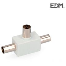 Connecteur raccord 1 femelle + 2 mâles rétractable