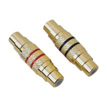 Sinuslive - cvw Adaptateur rca [2x Cinch-RCA femelle - 2x Cinch-RCA femelle] Y81051