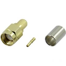 Tru Components - Connecteur Reverse sma femelle, droit 50 ω SMA-JC-RG58-2 1 pcs. S864211