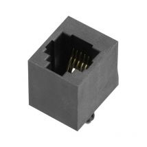 Connecteur RJ12 encitech RJJU-66-1406-E1V-088 3251-0024-06 RJ12 embase femelle, verticale noir 1 pc(s) C045811