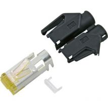 Hirose Electronic - Connectique RJ45 CAT6a Hirose TM31 RJ45C6A-RT RJ45 mâle, droit Pôle: 8P8C rouge 1 pc(s) D13241