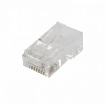 Connecteur RJ45 Mâle Televes utp CAT6 Transparent