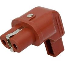 Kalthoff - Connectique pour appareils chauffants série (connecteur réseau) 344 344Si/Wi 344003 femelle, coudé Nombre tota