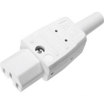 Connectique pour appareils chauffants série (connecteur réseau) 783 Kaiser 783/WS femelle, droit nombre total de pôles: 2 + pe 1