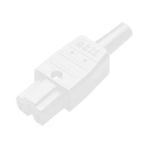 Connecteur secteur série (connecteur réseau) 789 Kaiser 789/ws/C femelle, droit Nombre total de pôles: 2 + PE 10 A blanc 1 pc(s) D17195