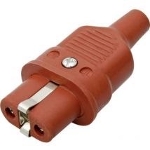 Kalthoff - Connectique pour appareils chauffants série (connecteur réseau) 344 344Si 344001 femelle, droit Nombre total d