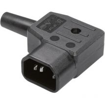 Connectique pour appareils réfrigérants série (connecteur réseau) 747 Kaiser 747/sw/C mâle, coudé Nombre total de pôles: 2 + pe 10 a noir 1 pc( D17230