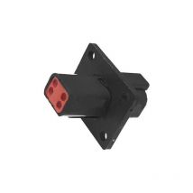 Connecteur Series dt Femelle 4 Voies du panneau noir