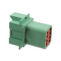 Connecteur Series dt Femelle 8Voies vert