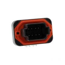Connecteur Series DT13 Female 8 Voies pcb 90° Noir