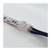 Silumen - Connecteur Simple pour Ruban led rgb 10mm IP20