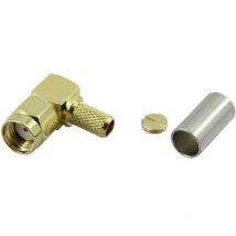 Tru Components - Connecteur sma Reverse mâle, coudé 50 ω sma JWC-RG58 1 pièces S864221