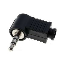 Ninigi - Connecteur stéréo 3,5 mm mâle à 90° pour soudure à angle droit Jc-023