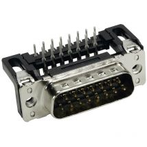 Connecteur sub-d Nombre de pôles: 15 Harting 09652226802 à souder 1 pc(s) R683301