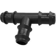 Te Simple Para Tuberias Goteo Ø 16 mm. (Bolsa 100 Piezas)