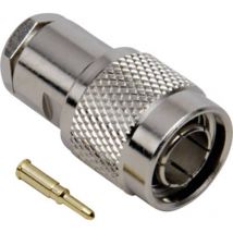 Connecteur tnc mâle, droit à souder Bkl Electronic 0405022/D 75 ω 1 pc(s)