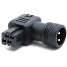 Connecteur x pour alimentation d'ordinateur portable (connecteur coudé) - d - NX