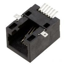 Encitech - RJJU-66-141-E3H-008 3253-0006-02 embase femelle horizontale Nombre de pôles 6P6C 1 pc(s) S597352