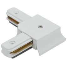 Optonica - Connector For Track System Angle - Blanc - Aluminium - 75mm x 20mm x 78mm