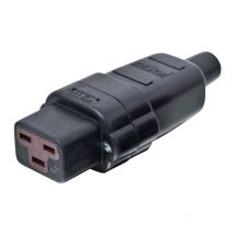 Kalthoff - Connectique pour appareils réfrigérants 444Gu 444000 femelle, droit Nombre total de pôles: 2 + pe 16 a noir 1 pc(s) Q031101