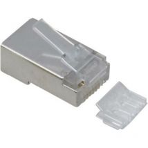 Connectique RJ45 cat 6a Bkl Electronic 143300 RJ45 mâle, droit Pôle: 8P8C 1 pc(s) W094271