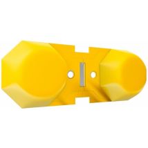 ISOVER – Connettore Optima – Scatola da 25 – Assemblaggio tramite clic, Materiale composito, Resistenza meccanica elevata