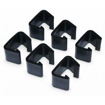 Connectors for 6-piece garden sofa set - Black