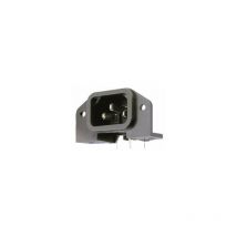 Connessione base IEC 320 al circuito stampato nero Electro Dh 31.211/T9 8430552027965