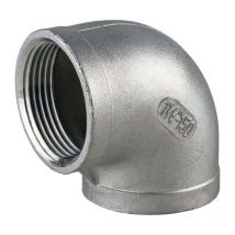 Connessione filettatura interna a 90 ° nps - 1 1/2 pollici. (entro 5)