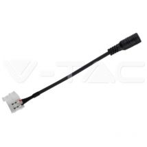 Connettore alimentazione flessibile DC F striscia LED a 2 pin SMD5050 Mod.3508